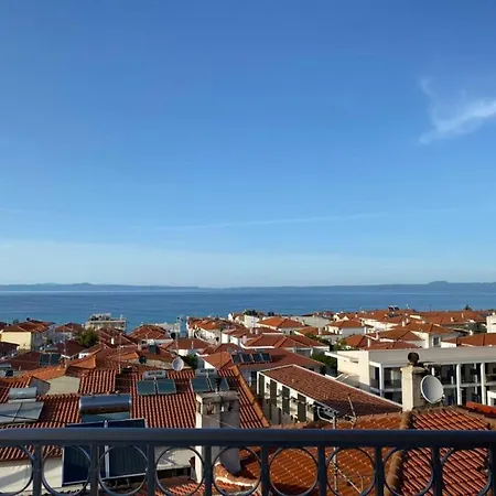 Daire Rona Vista Suites Amazing Seaview 3 Polychrono